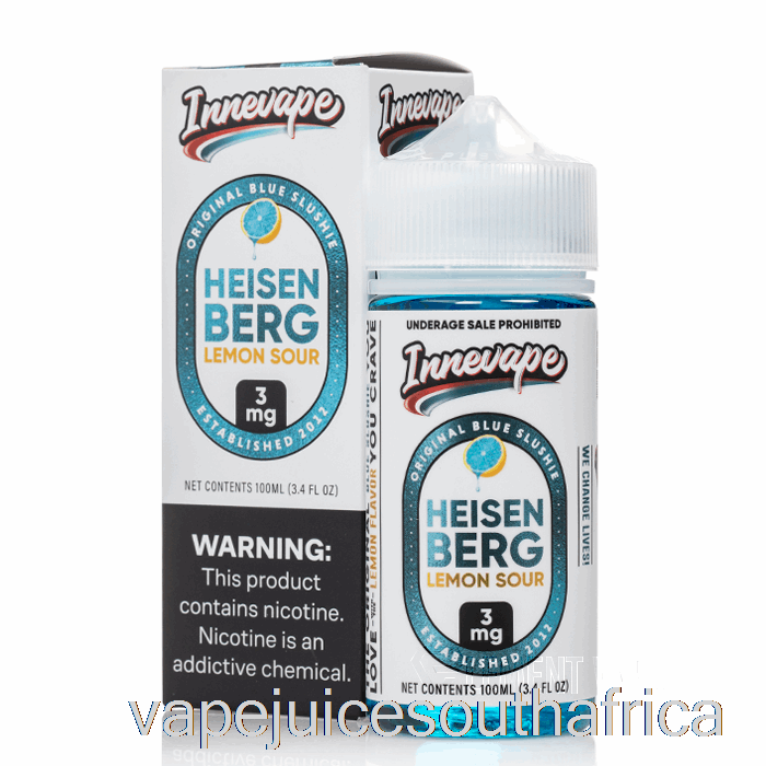 Vape Pods Heisenberg Lemon Sour - Innevape - 100Ml 6Mg